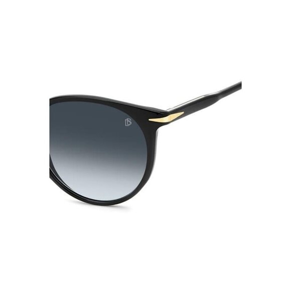 New DAVID BECKHAM Black Square DB 1139/S 807GB Sunglasses Women - Picture 3 of 4